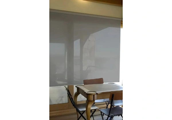 Persiana rolô solar 3% 2, 10 x 2, 40, branco off white