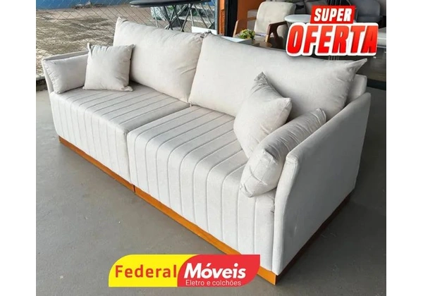 SOFA LINHO ALTO PADRAO COM PRECO SHOW DE BOLA temos crediário