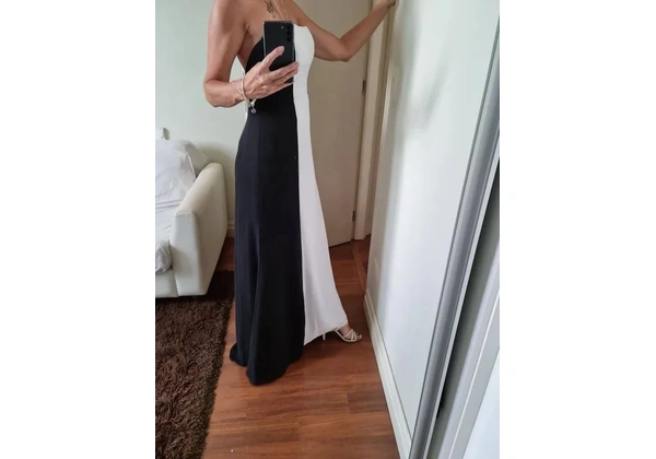 vestido sem alça nunca usado shoulder, p