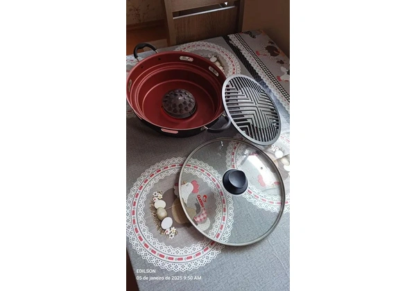Vendo essa panela para assar carne no fogão semi novo