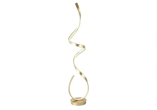 Luminária de Chão Piso LED 140xØ23cm Metal Dourado - Bella Iluminação SB003