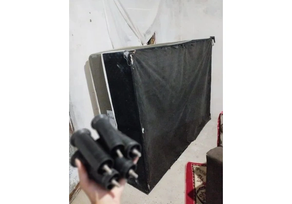 Cama box semi-nova