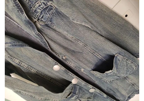 BIVIK JEANS casaco/ vestido Tam M ( até tam 46) 85, 00