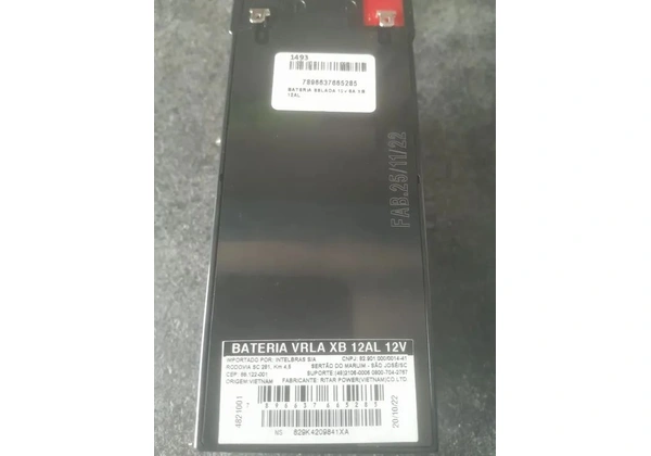 Bateria para alarme e cerca elétrica