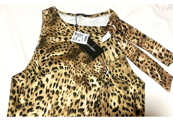 Vestido mídi Lança Perfume GG