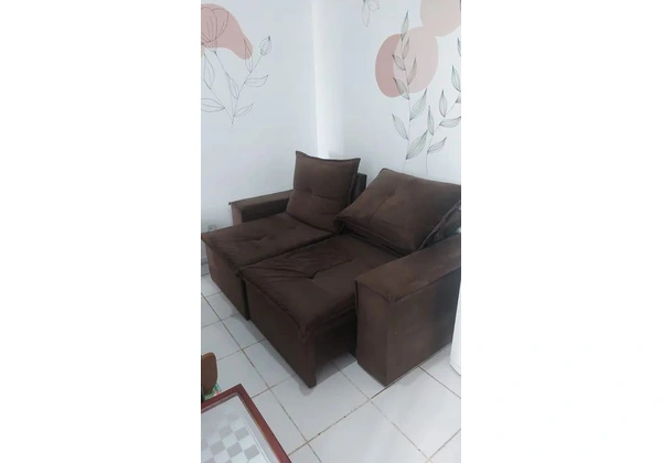 Sofá Cama Retrátil 2 lugares
