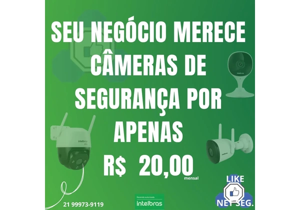 Câmera de Segurança Intelbras
