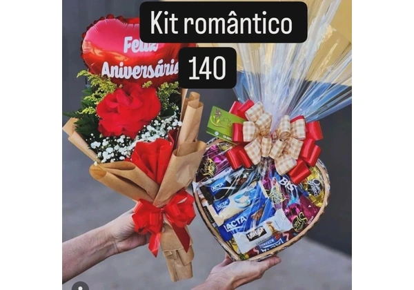 Cesta romântica, cesta café da manhã, cesta com ursinho, cesta com caneca balão