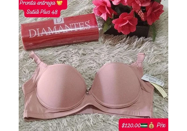 Sutiã Plus 48 Diamante