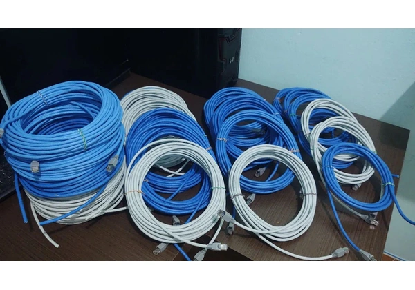 CABO DE REDE INTERNET FURUKAWA CAT6/CAT5E 5/10/15/20/25/30/40/50/60.
