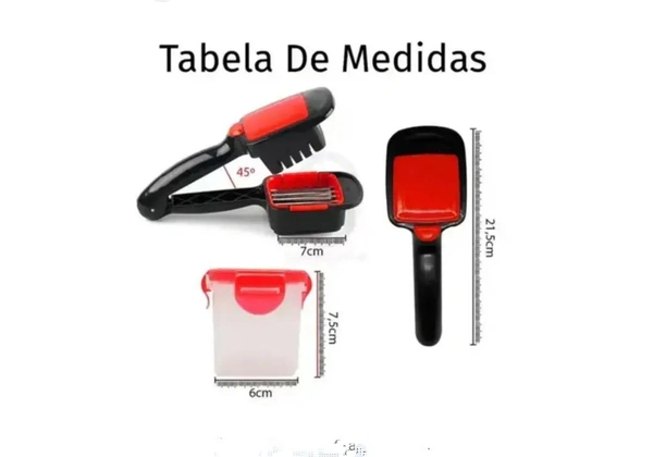 Fatiador manual 5 em 1