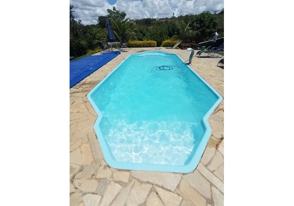 Piscina de fibra 10 x 4.00