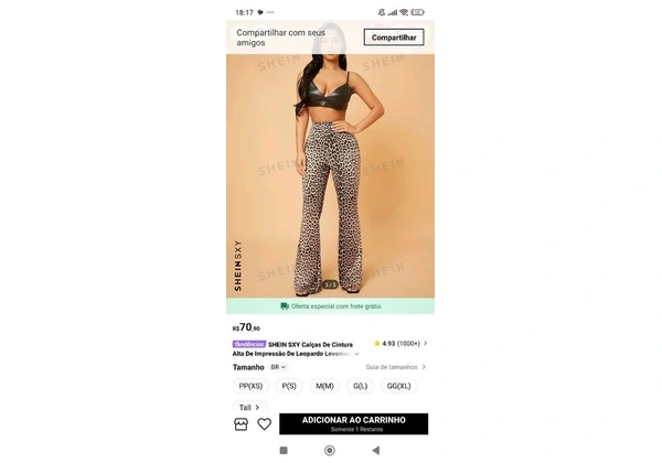 Calça Nova