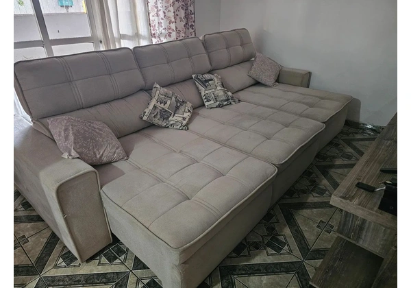 Sofá gigante e superconfortavel