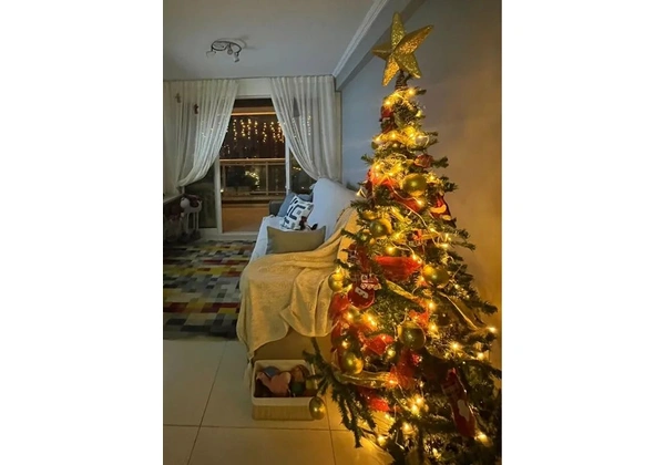 DECORAÇÃO DE NATAL COMPLETA