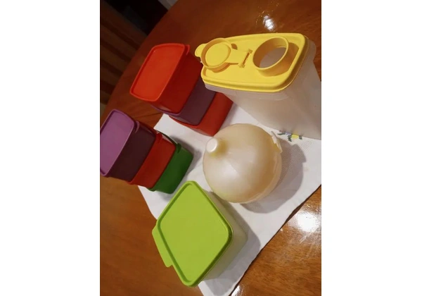 kit c/ 9 tupperware