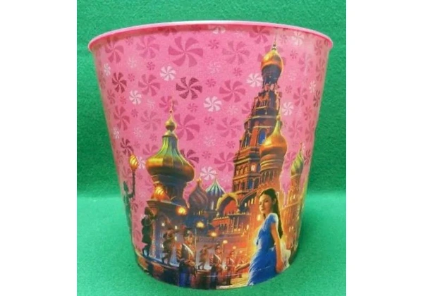 BALDE DE PIPOCA DO FILME O QUEBRA NOZES E OS QUATRO REINOS DISNEY.