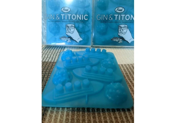 Formas/Molde de gelo formato Navio - de Silicone