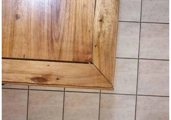 Mesa de Madeira Maciço, estilo rústico (favor, leia a legenda)