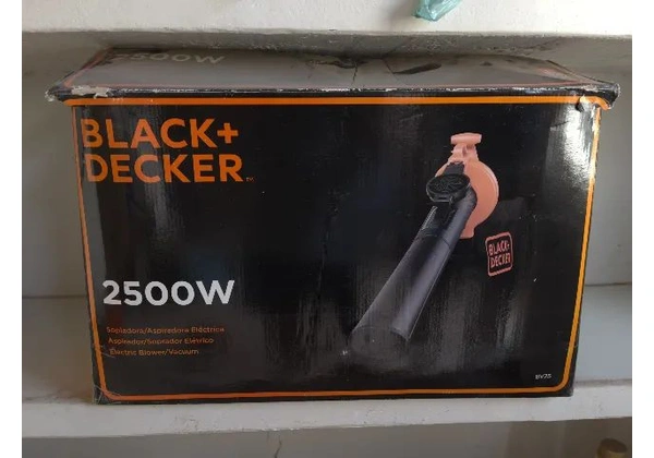 SOPRADOR ASPIRADOR BLACK+DECKER ELÉTRICO