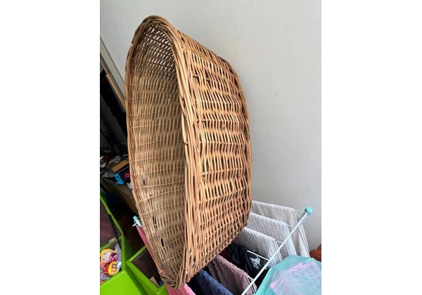 Cesta em vime 70cm