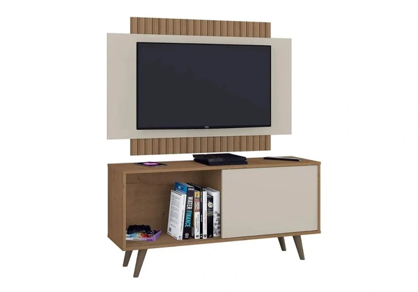 Rack com painel Málaga para tv até 50 pr T51