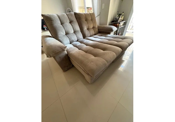 Sofá Retrátil 2 lugares com Pillow Top - Modelo TREVISO - Excelente estado!