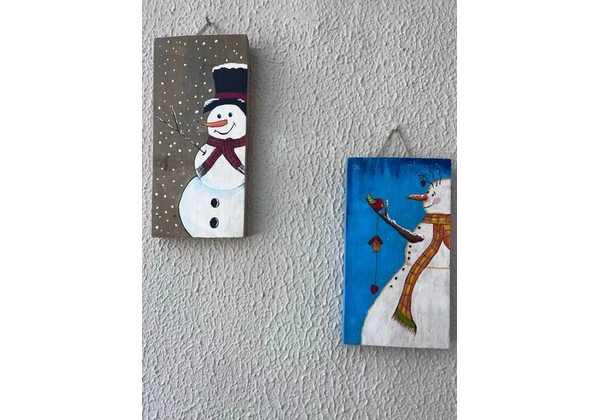 Papai Noel e Bota de Natal Decorativas