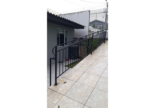 Guarda corpo escada e sacada