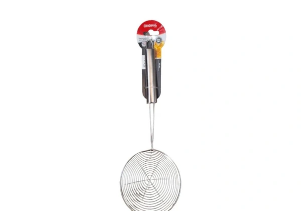 Escumadeira para fritura em Aço Inox para Casa e Restaurantes