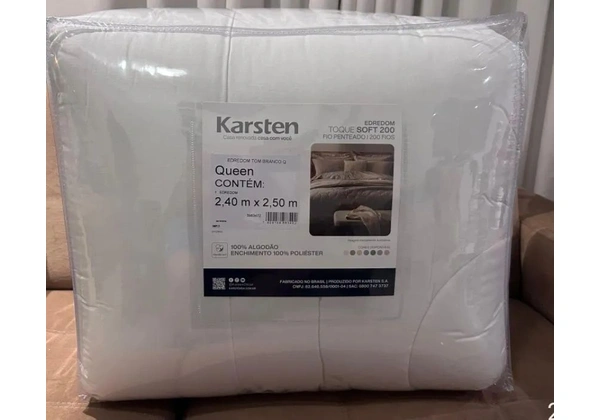 Edredon Queen Karsten NOVO