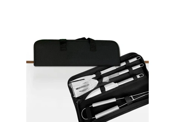 Kit Churrasco [4 Peças] Resistente e Funcional com NF