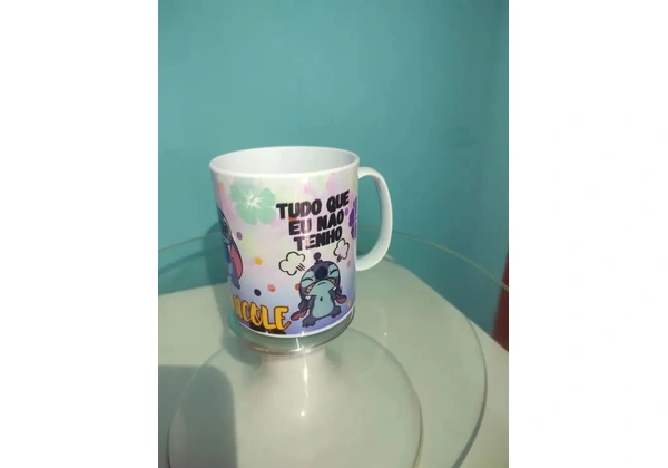 Caneca de polímero personalizadas