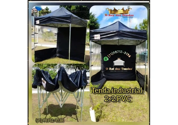 Tenda sanfonada variados tamanhos leia o anúncio