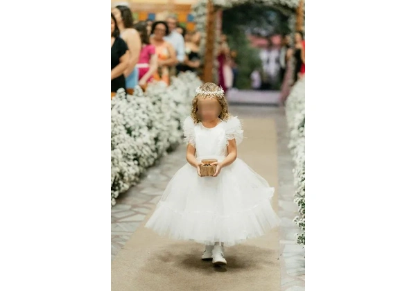 Vestido de dama de honra - Disponível em Tamanho 04 e 08