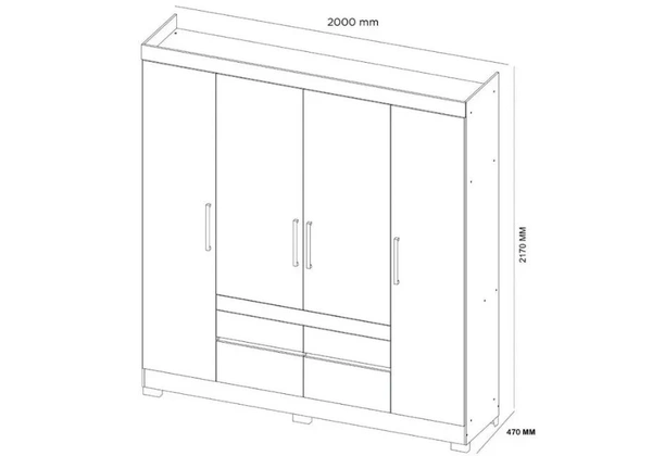 GUARDA ROUPA CASAL NOVO MONTAGEM GRATUITA