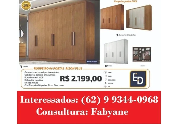 Guarda Roupa Rizon Plus