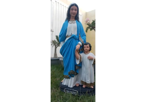 Imagem Maria passa na frente 40 cm em concreto