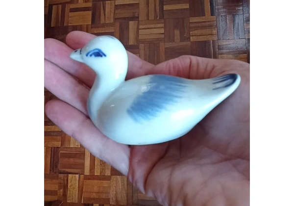 Jogo com 4 patinhos porcelana estilo português