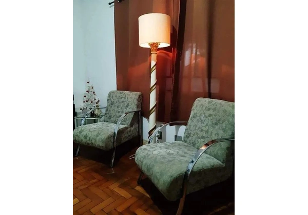 Abajur Poste Colonial Centenário Retrô Leia o Anúncio