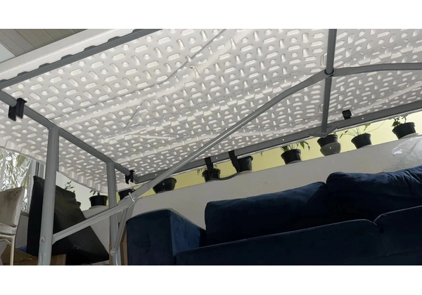 Mesa Dobrável Tipo Maleta Prática e Durável 180X60Cm Branca