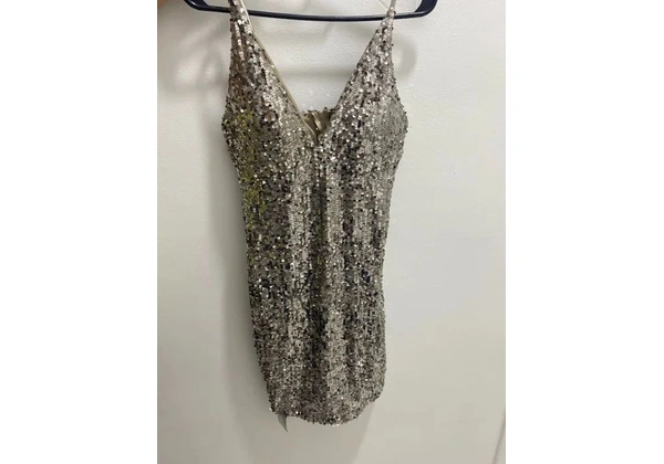 Vestido em paetê