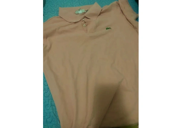 Blusas originais Lacoste rosa e azul