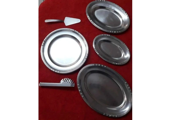 Lote de baixelas de inox