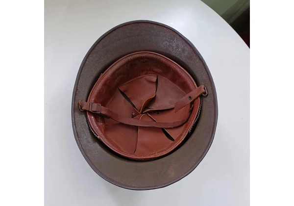 Capacete dos soldados da Constituição de 1932