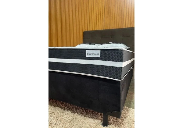 BASE + COLCHAO SMART MILANO D26-PLUMATEX NOVO
