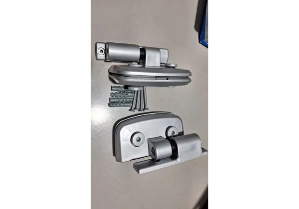 Dobradiça para Porta de Vidro - 2 Peças
