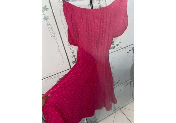 Bazar - Vestido rosa P