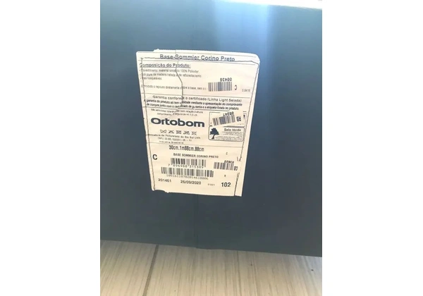 Cama box solteiro Ortobom + 2 cadeiras *Leia o anúncio