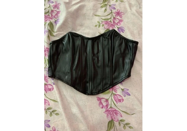 Corset de Couro - Novo